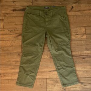 Torrid Green Cropped Skinny Pant
